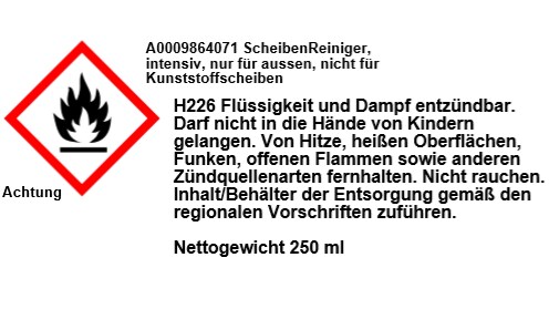 Mercedes-Benz - ScheibenReiniger, intensiv