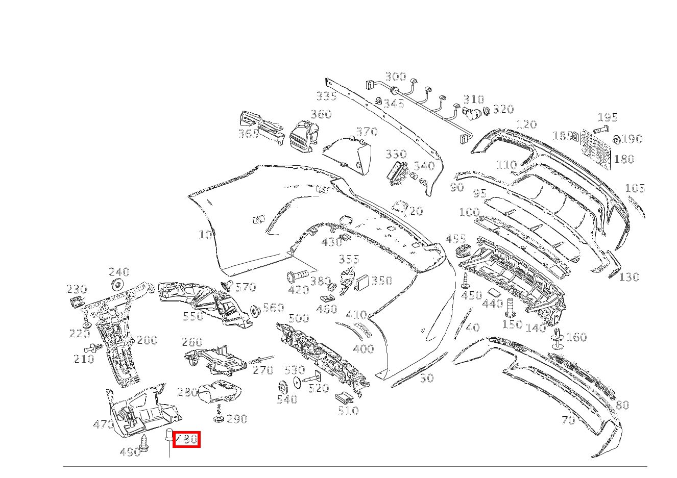 Blindniet Befestigung Halter Mercedes-AMG S 63 4MATIC Coupé 221 Blindniet Befestigung Halter Mercedes-AMG S 63 4MATIC Coupé 221