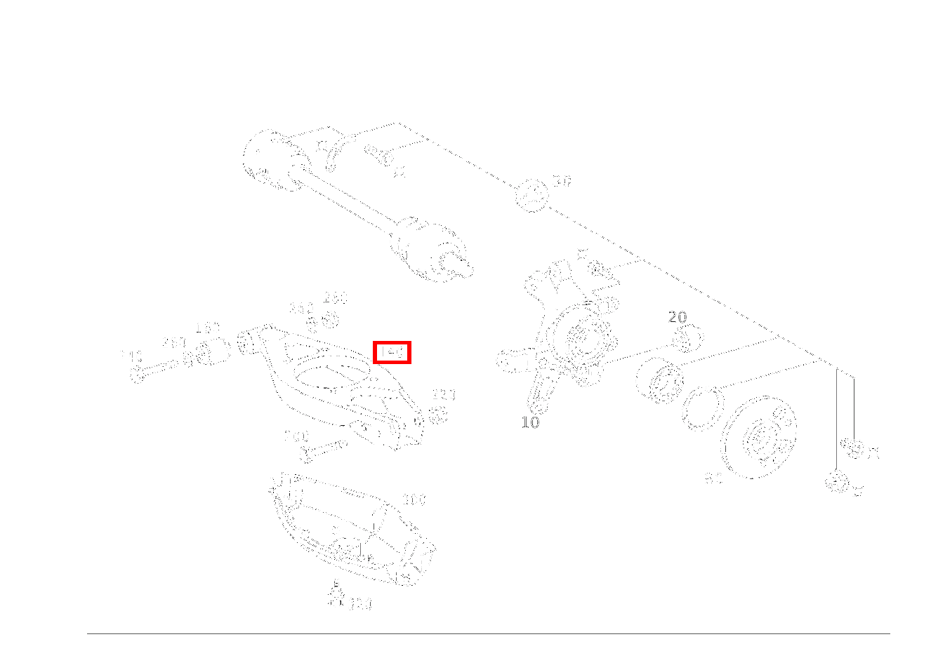 Federlenker LINKS UND RECHTS E 430 4MATIC Limousine 210