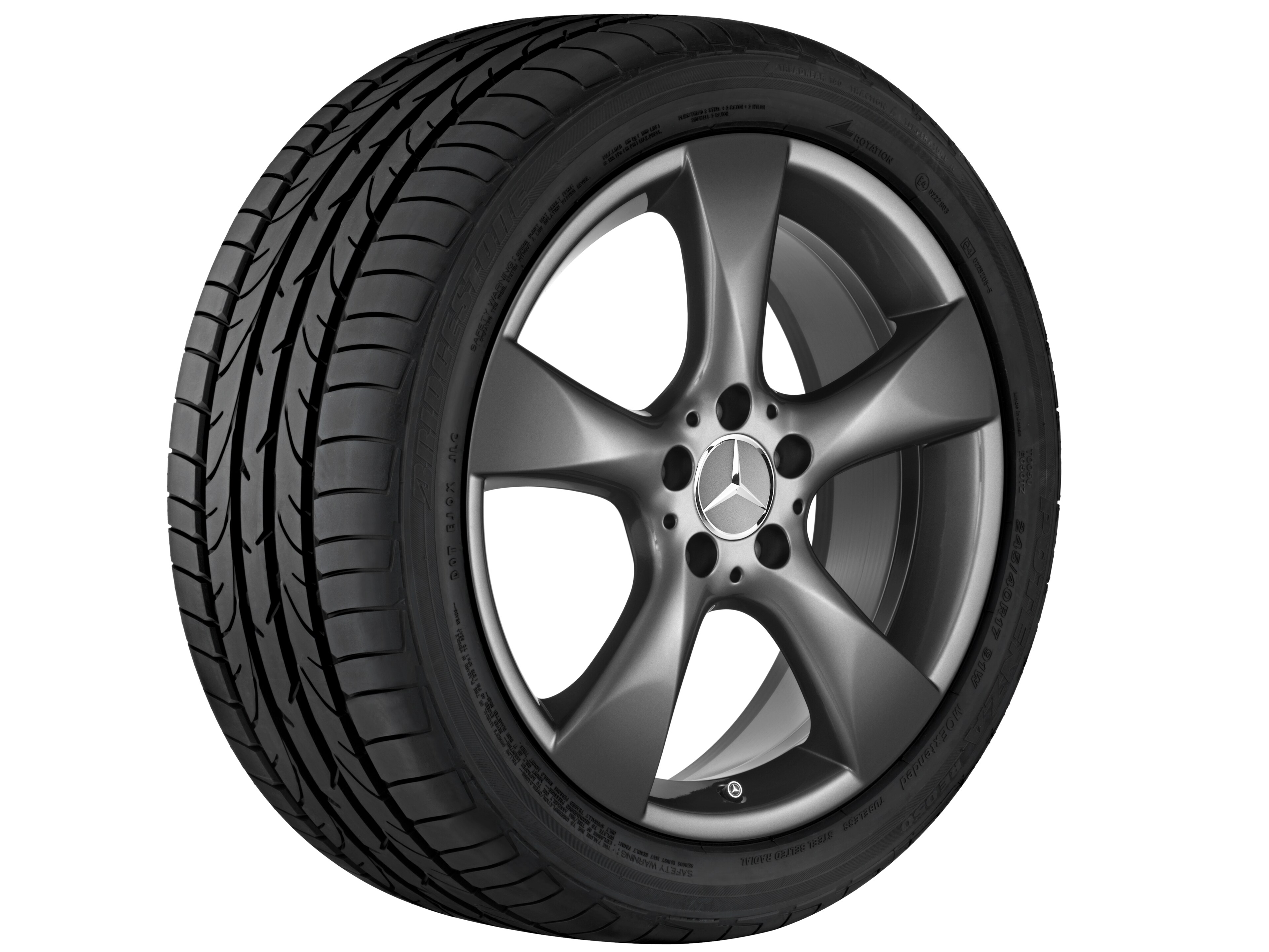 Mercedes-Benz - 5-Speichen-Rad, 45,7 cm (18 Zoll) 5-Speichen-Rad, 45,7 cm (18 Zoll)