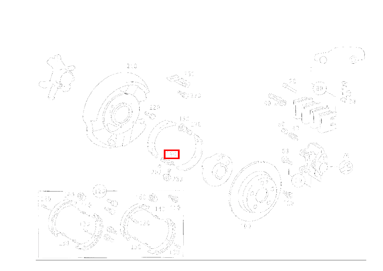 SPREIZSCHLOSS BREMSE E280 210
