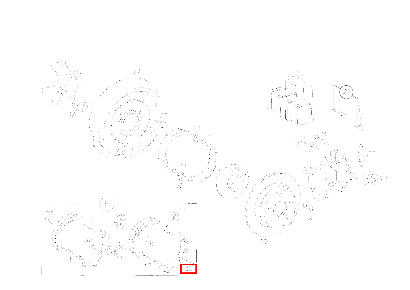 Zugfeder BREMSBACKEN AN ABDECKBLECH CLK 55 AMG CABR. 208 Zugfeder BREMSBACKEN AN ABDECKBLECH CLK 55 AMG CABR. 208