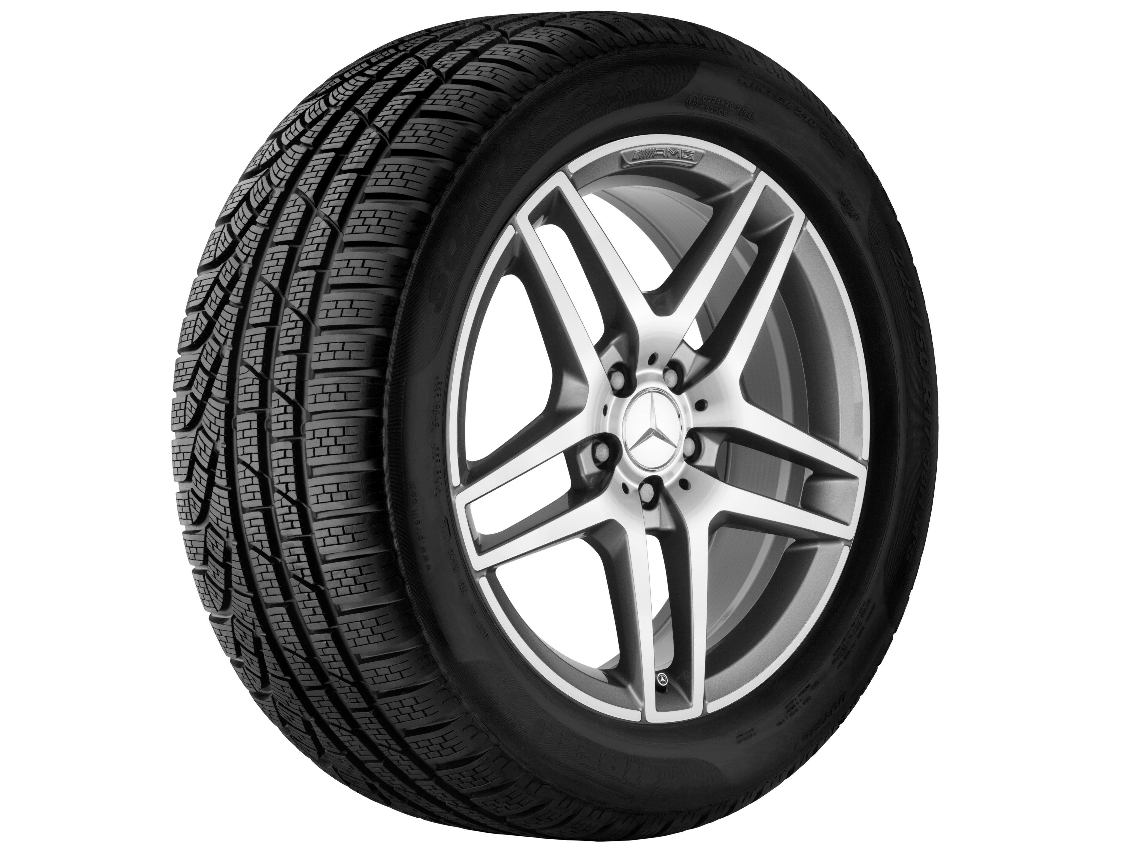 AMG 5-Doppelspeichen-Rad, 45,7 cm (18 Zoll)