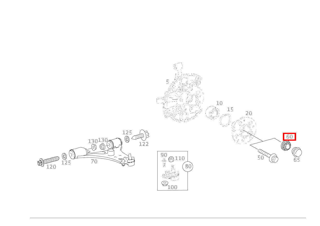 BUNDMUTTER VA-WELLE ACHSWELLE AN ACHSSCHENKEL RECHTS B 180 246 BUNDMUTTER VA-WELLE ACHSWELLE AN ACHSSCHENKEL RECHTS B 180 246