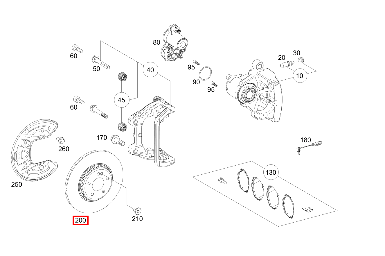 Bremsscheibe Hinten links und rechts G 500 STRONGER THAN TIME Edition 463 Bremsscheibe Hinten links und rechts G 500 STRONGER THAN TIME Edition 463
