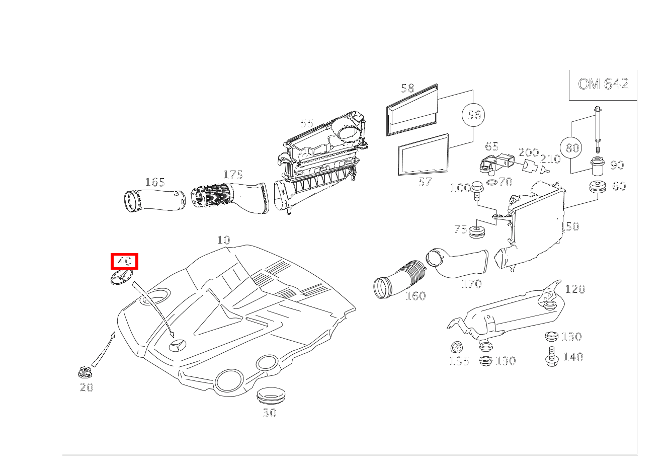 Mercedes-Stern IN ABDECKUNG VORN GL350CDI BE 4M 164 Mercedes-Stern IN ABDECKUNG VORN GL350CDI BE 4M 164