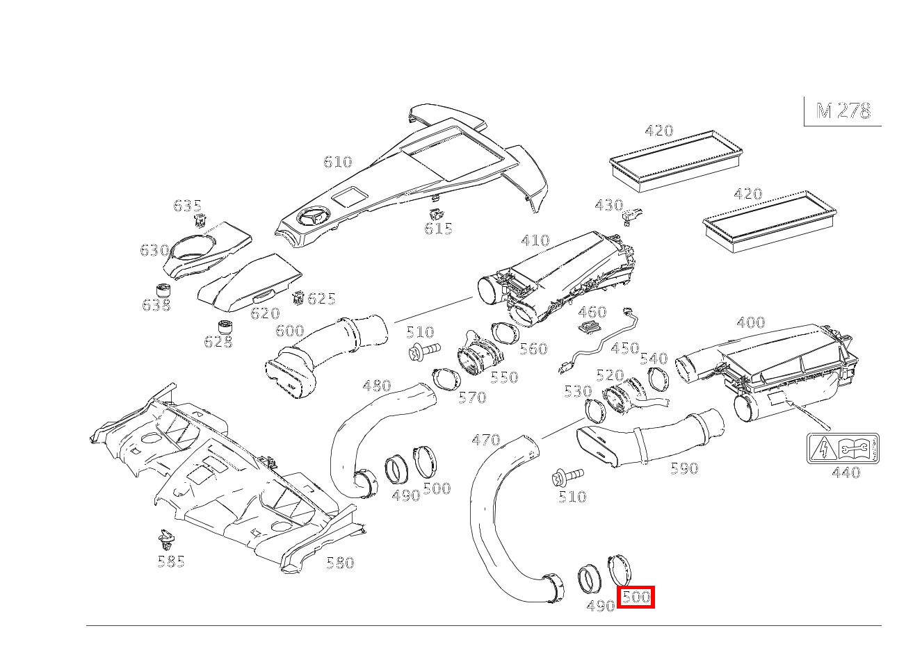 Schlauchschelle REINLUFTLEITUNG AN LADER; 60-80 MM E 500/550 CABR. 207