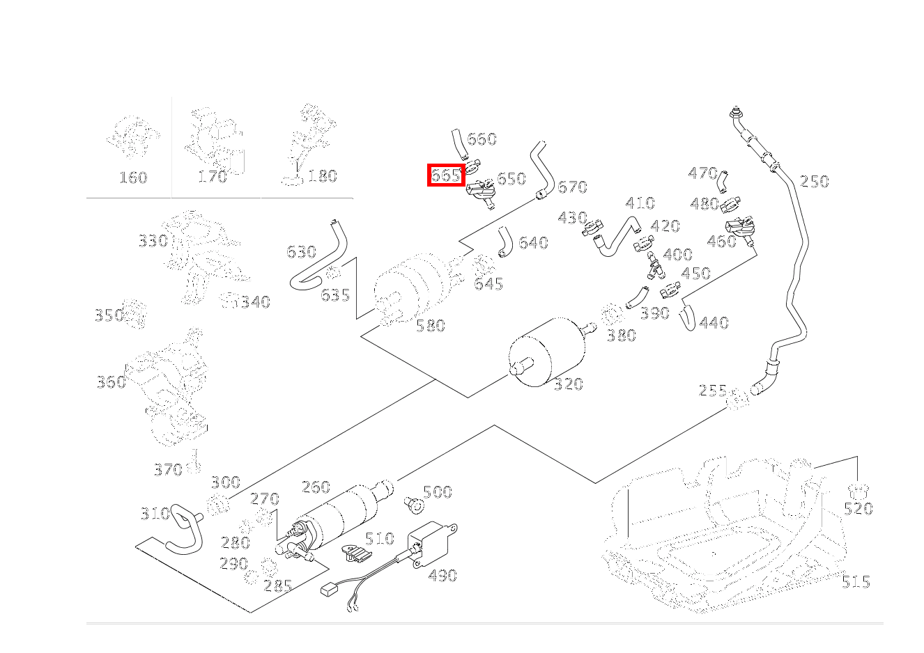 Schlauchschelle SCHLAUCH AN KRAFTSTOFFLEITUNG; 13-14.5 MM CL 65 AMG Coupé 215 Schlauchschelle SCHLAUCH AN KRAFTSTOFFLEITUNG; 13-14.5 MM CL 65 AMG Coupé 215