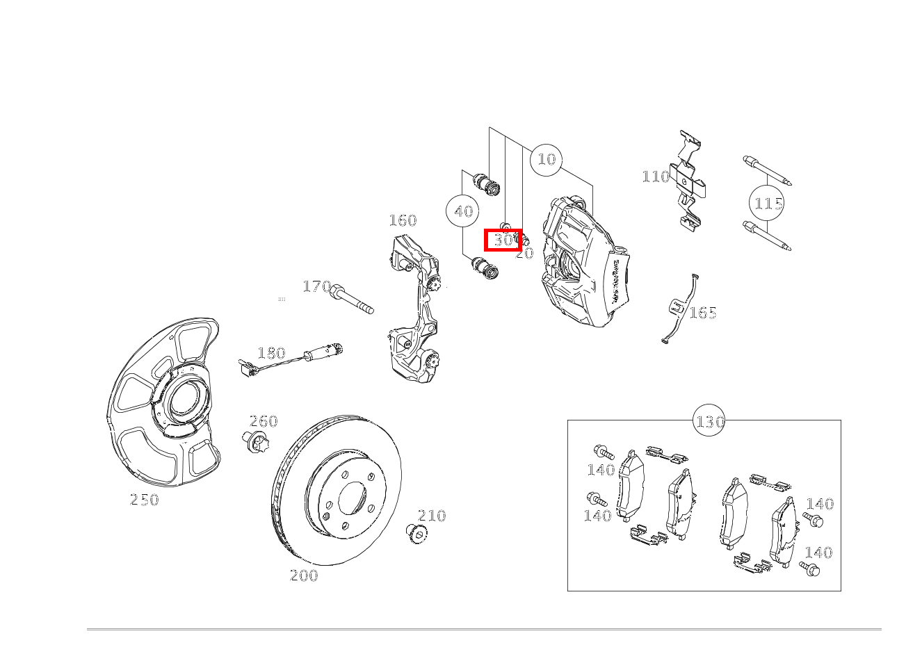 Kappe Entlüfterventil CLS 350 SB 4Matic 218
