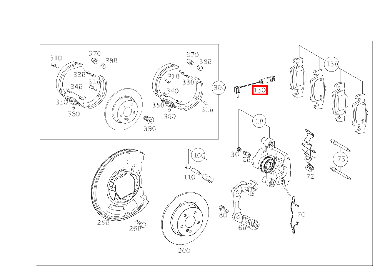 Belagverschleisssensor BREMSBELAGVERSCHLEISSANZEIGE Mercedes-AMG CLS 63 4MATIC Shooting Brake 218 Belagverschleisssensor BREMSBELAGVERSCHLEISSANZEIGE Mercedes-AMG CLS 63 4MATIC Shooting Brake 218