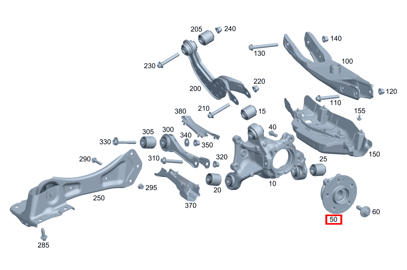 Radlager Hinten rechts GLB 200 4MATIC 253 Radlager Hinten rechts GLB 200 4MATIC 253