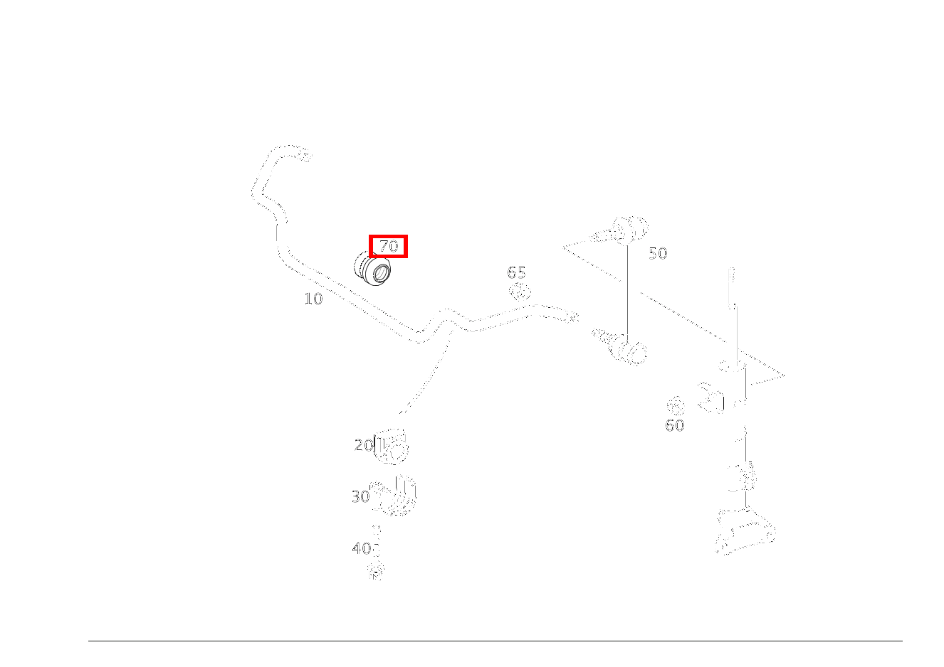 STAUBSCHUTZMANSCHETTE FUER GUMMILAGER VORN C 320 Sportcoupé 203 STAUBSCHUTZMANSCHETTE FUER GUMMILAGER VORN C 320 Sportcoupé 203