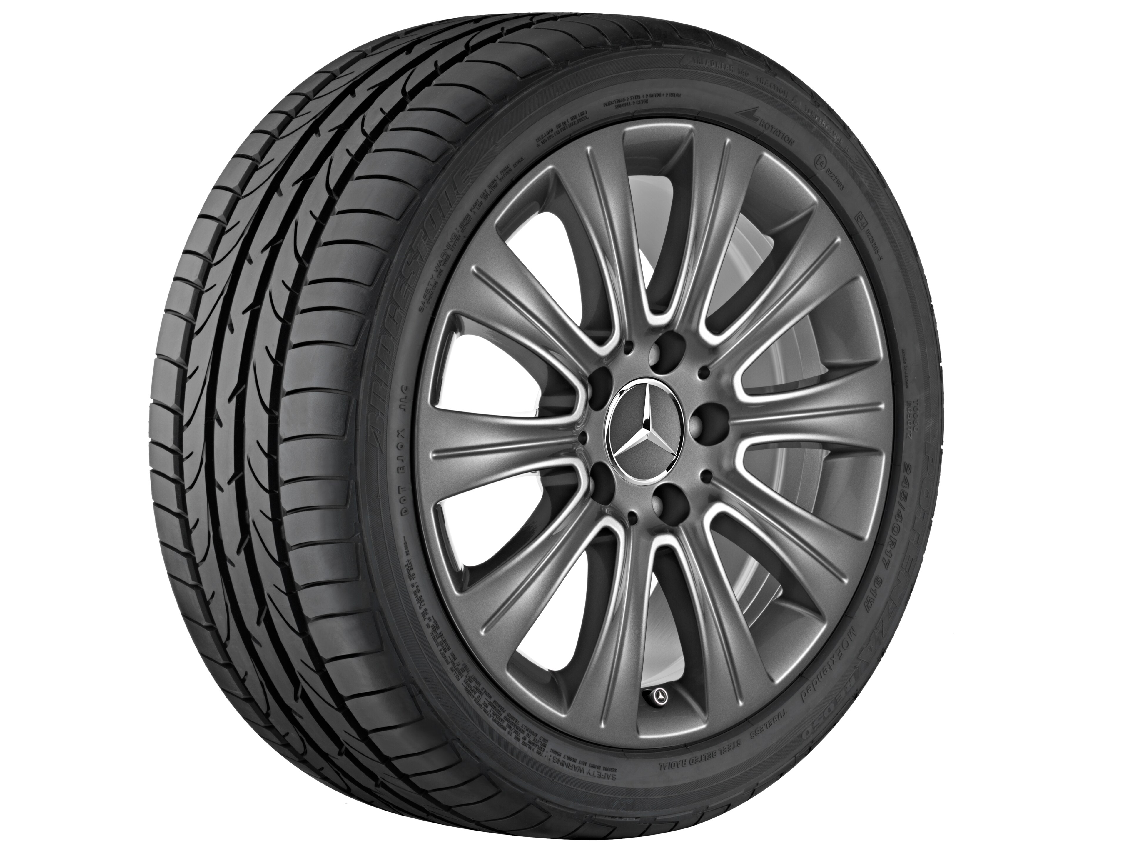 Mercedes-Benz - MB 10-Speichen-Rad, 40,6 cm (16 Zoll) MB 10-Speichen-Rad, 40,6 cm (16 Zoll)