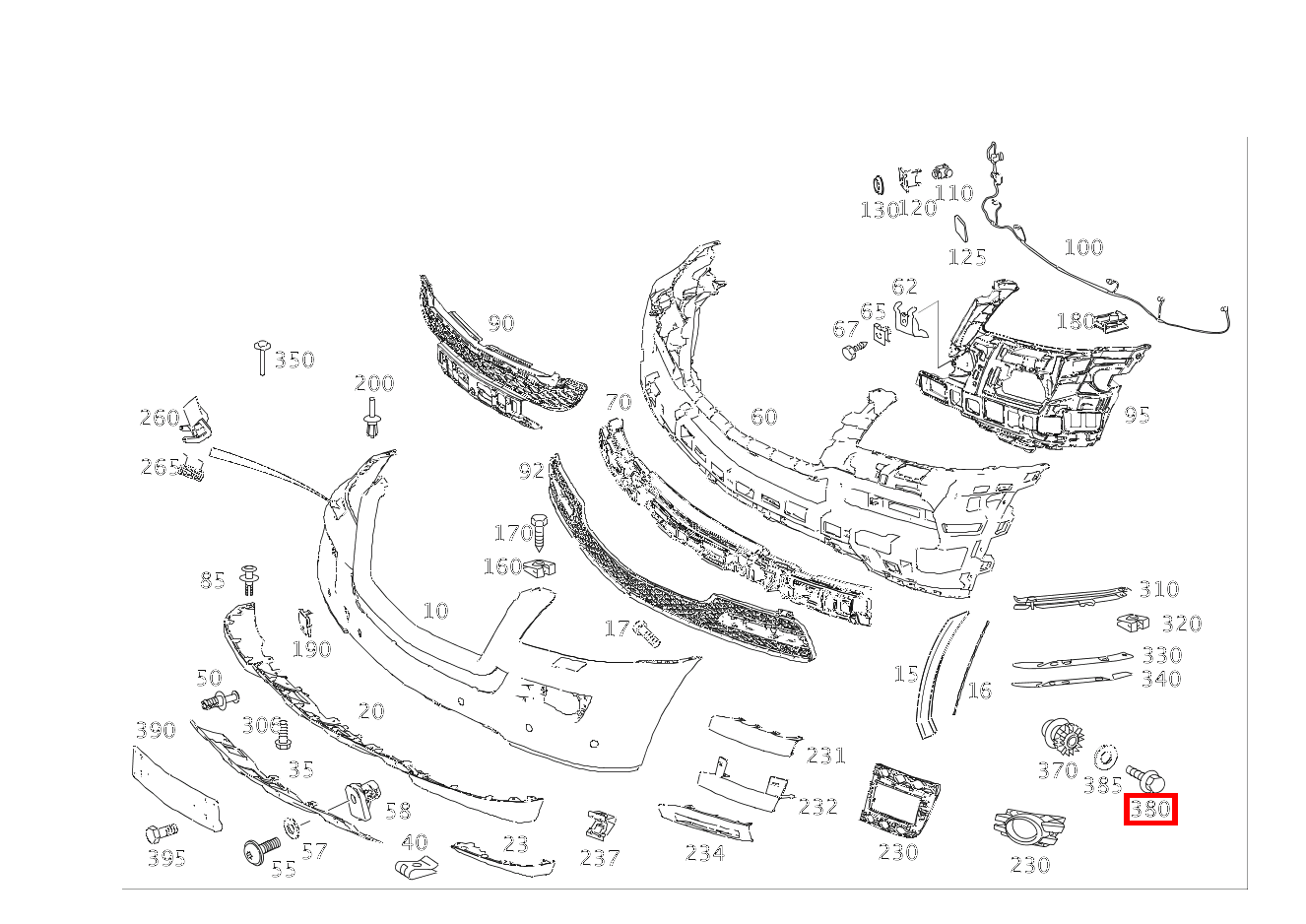 Sechsrundschraube BEFESTIGUNG FUEHRUNG AN ROHBAU; M6X40 GL 500 4MATIC Off-Roader 164 Sechsrundschraube BEFESTIGUNG FUEHRUNG AN ROHBAU; M6X40 GL 500 4MATIC Off-Roader 164