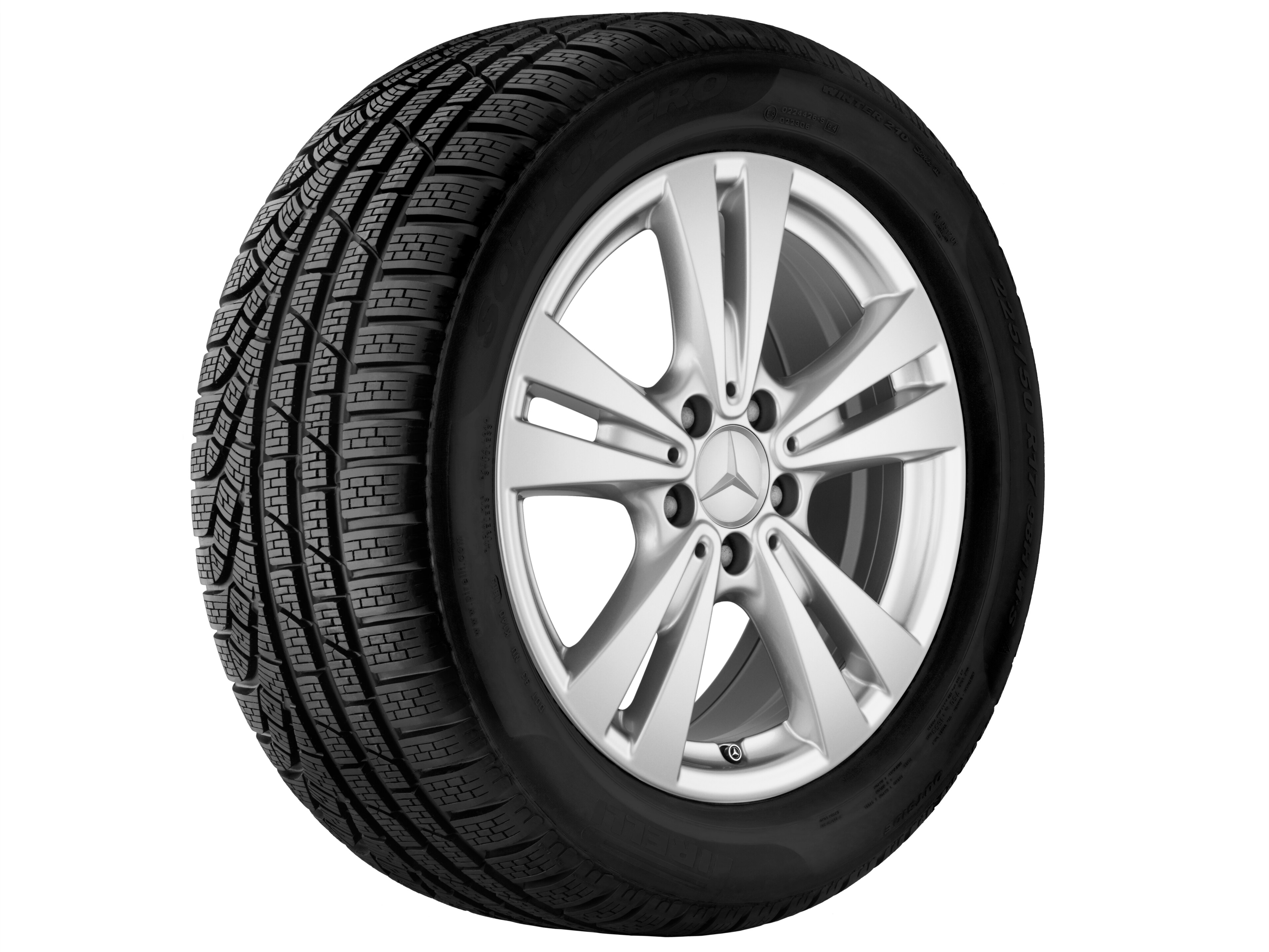 Mercedes-Benz - 5-Doppelspeichen-Rad, 43,2 cm (17 Zoll) 5-Doppelspeichen-Rad, 43,2 cm (17 Zoll)