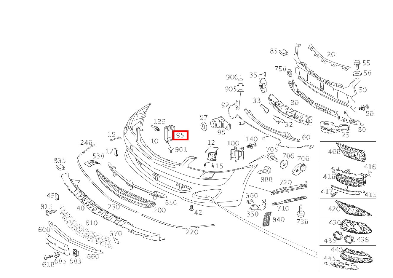 ABSTANDSRADAR CITY-ASSISTENT (CAS) S 65 AMG Limousine lang 221 ABSTANDSRADAR CITY-ASSISTENT (CAS) S 65 AMG Limousine lang 221