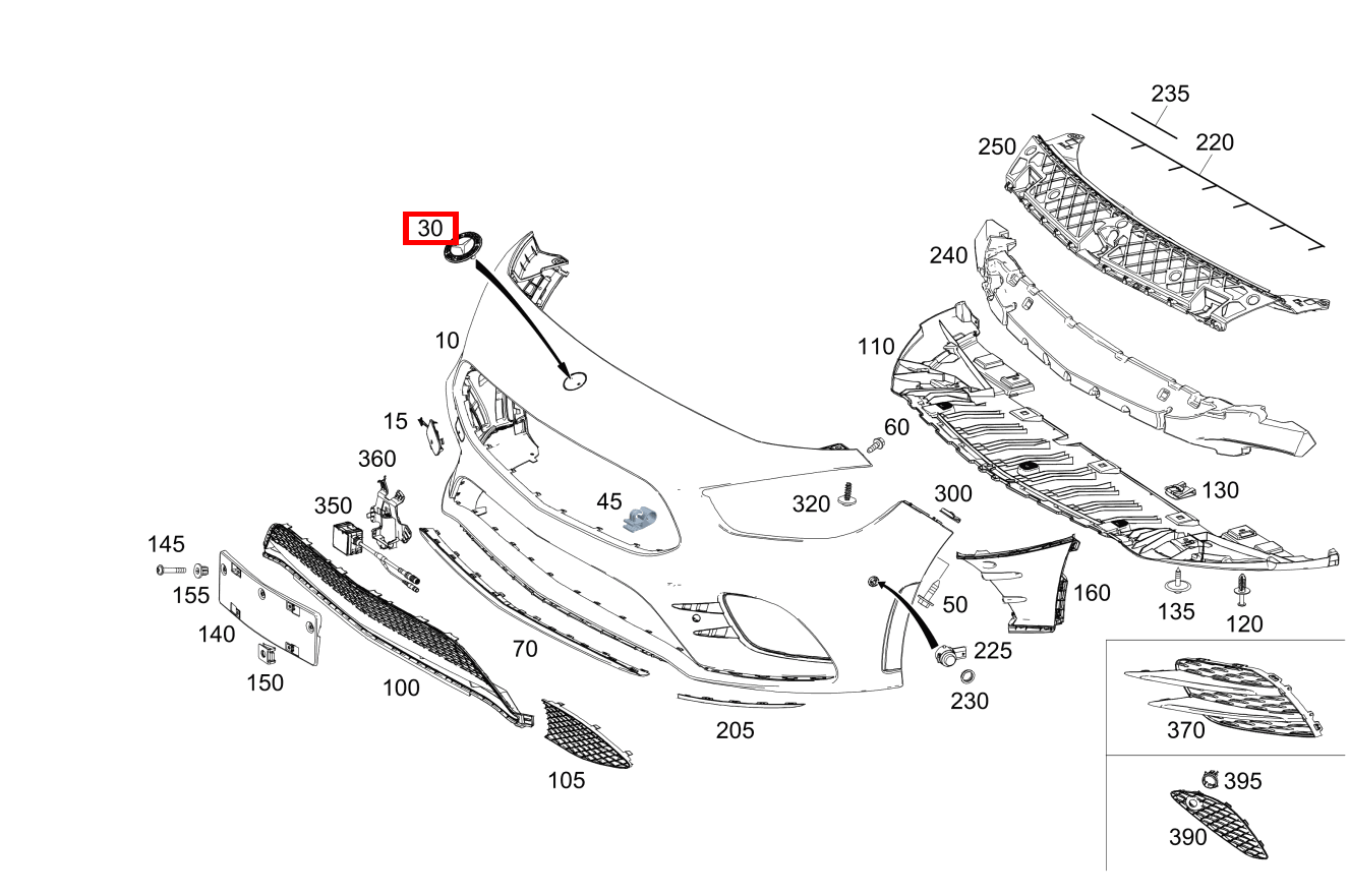 Firmenzeichen Mercedes-Benz B 220 4MATIC 463 Firmenzeichen Mercedes-Benz B 220 4MATIC 463