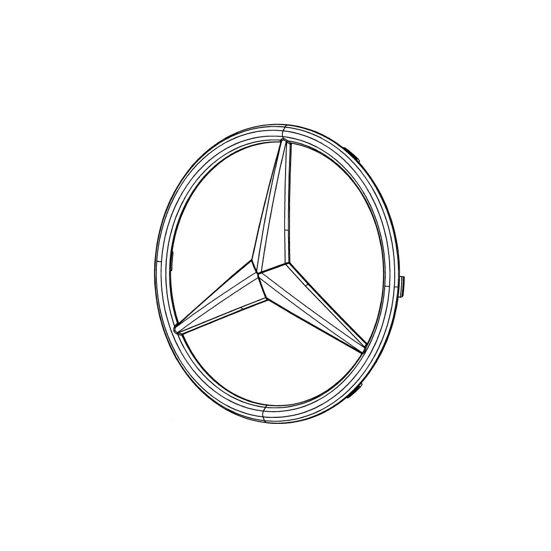 Mercedes-Benz - Teilenummer A0008173200 A0008173200