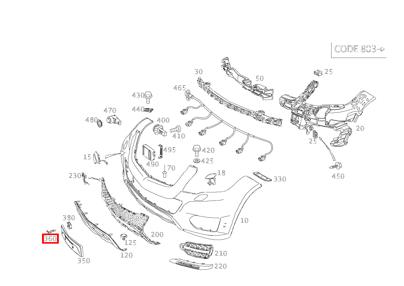 Sechsrundschraube Befestigung Kennzeichenblende; 5X16 GLK220BT 4M 204 Sechsrundschraube Befestigung Kennzeichenblende; 5X16 GLK220BT 4M 204