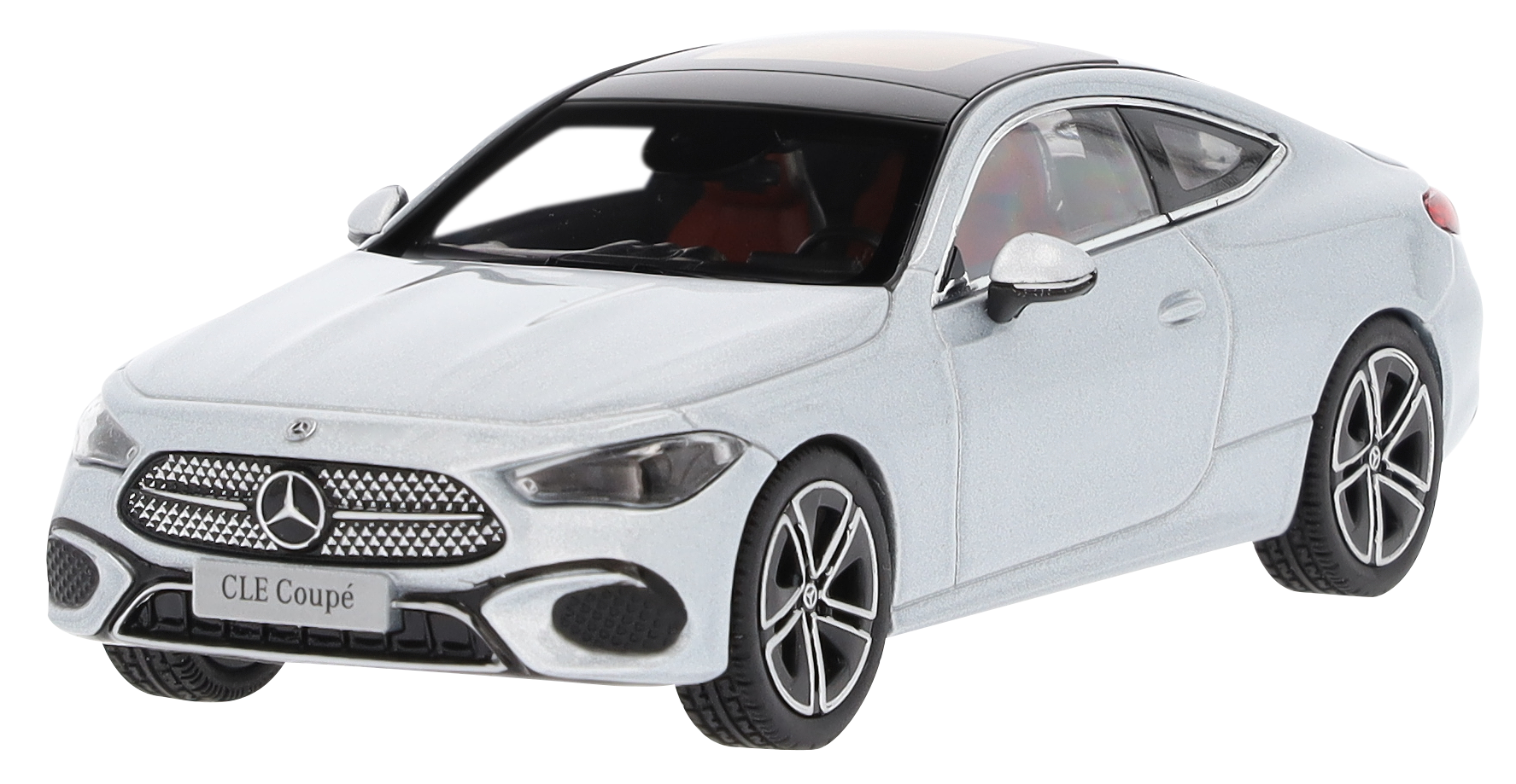 CLE Coupé, AVANTGARDE, C236 hightechsilber, Norev, 1:43