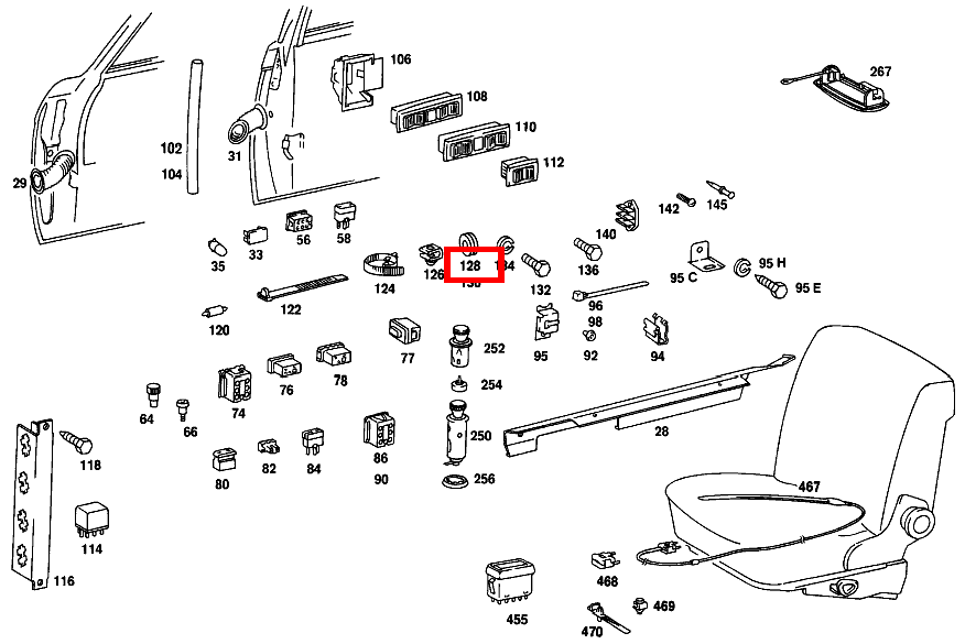 Durchführungstülle 450 SEL 116