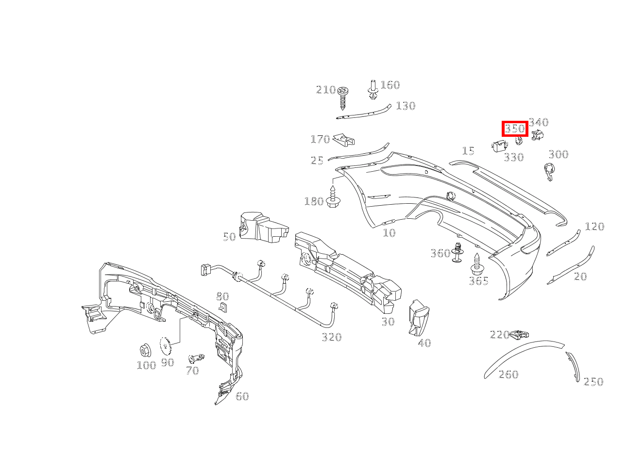 Abstandsring IN STOSSFAENGER HINTEN SLK 55 AMG Roadster 171 Abstandsring IN STOSSFAENGER HINTEN SLK 55 AMG Roadster 171