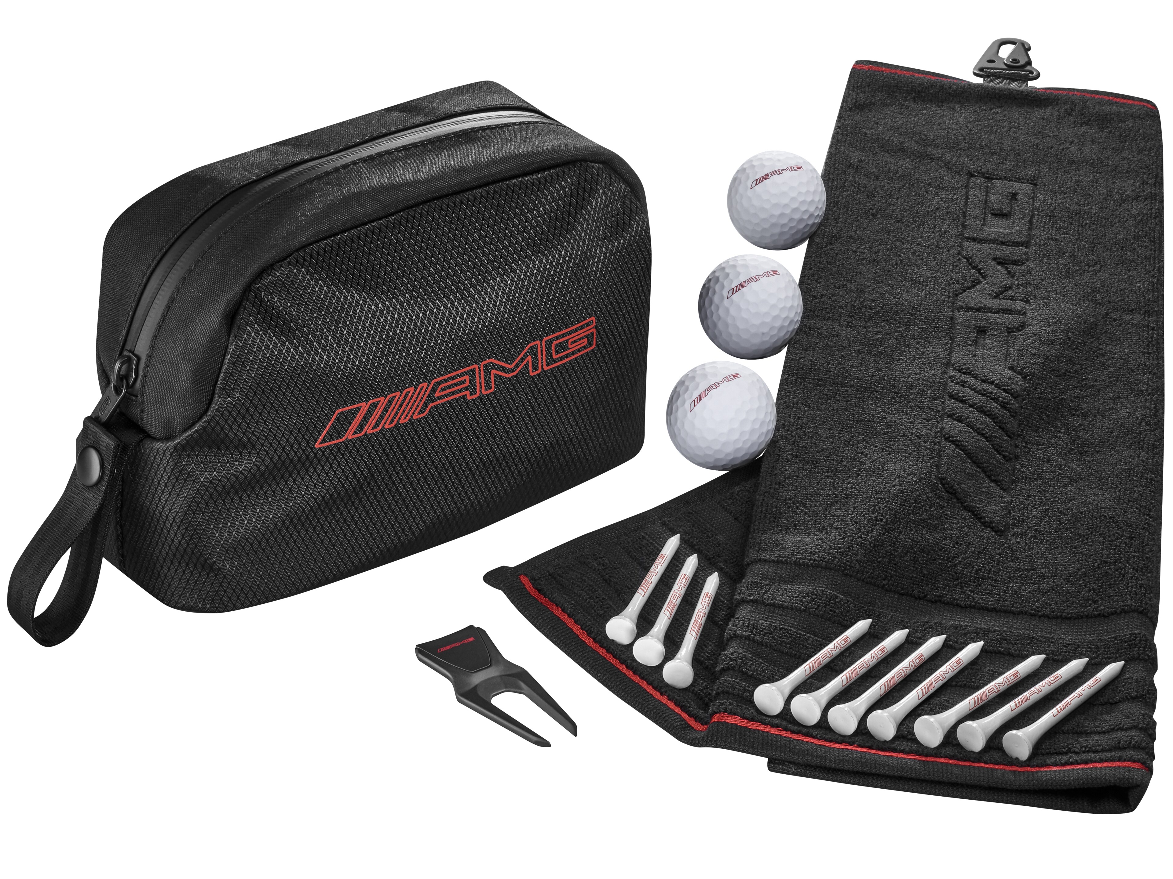 Mercedes-Benz - AMG Golf-Geschenkset, schwarz