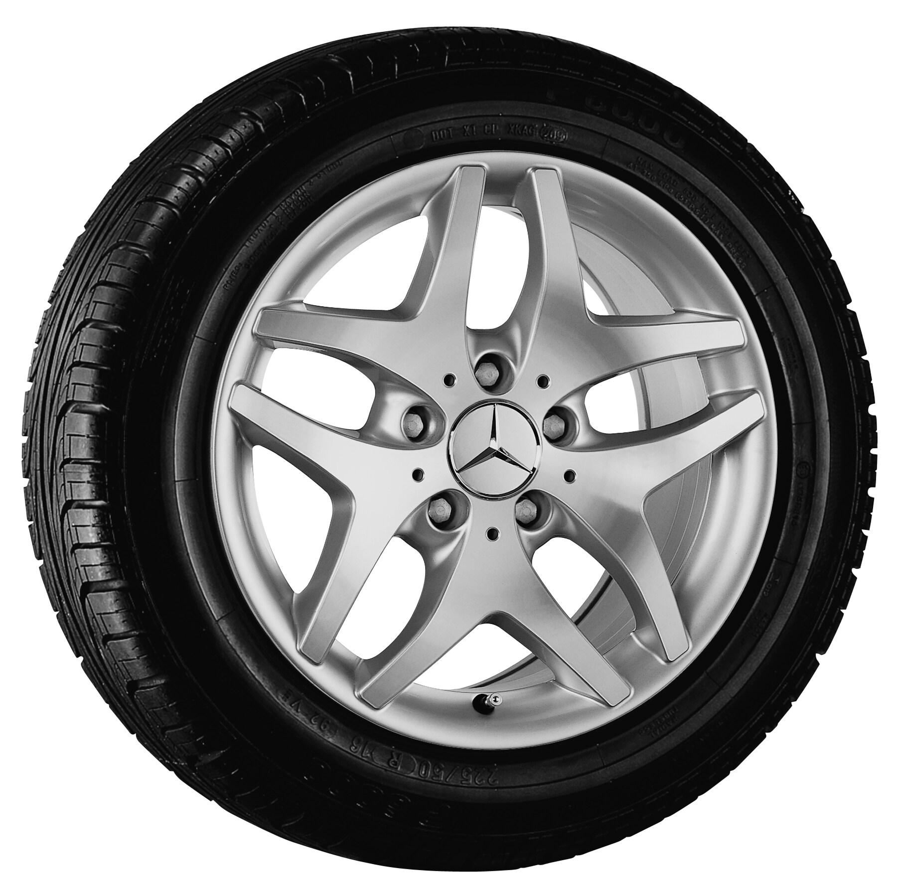 Mercedes-Benz - MB 5-Doppelspeichen-Rad Alcyone, 16 Zoll MB 5-Doppelspeichen-Rad Alcyone, 16 Zoll