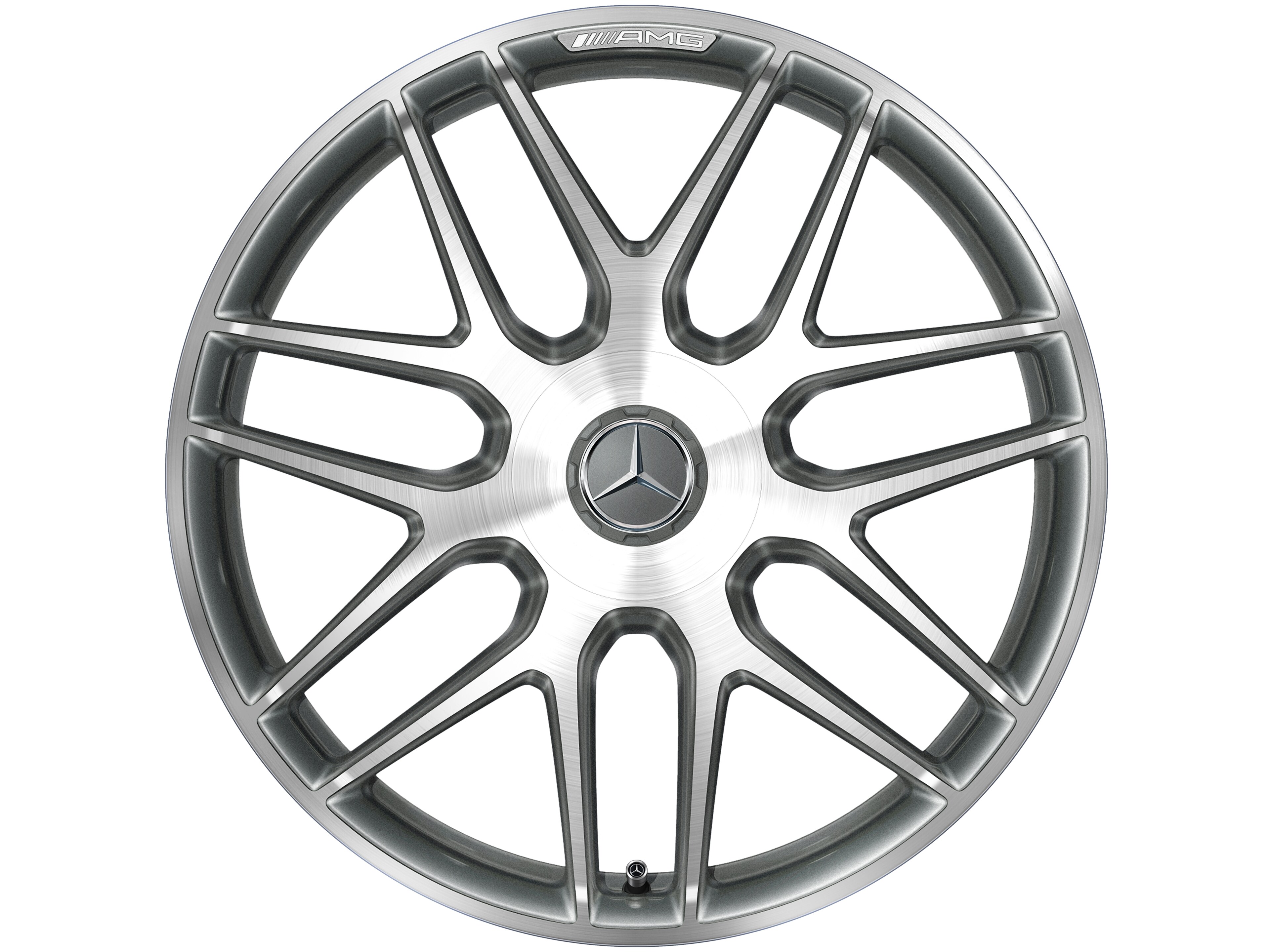 Mercedes-Benz - AMG Schmiederad im Kreuzspeichen-Design, 50,8 AMG Schmiederad im Kreuzspeichen-Design, 50,8
