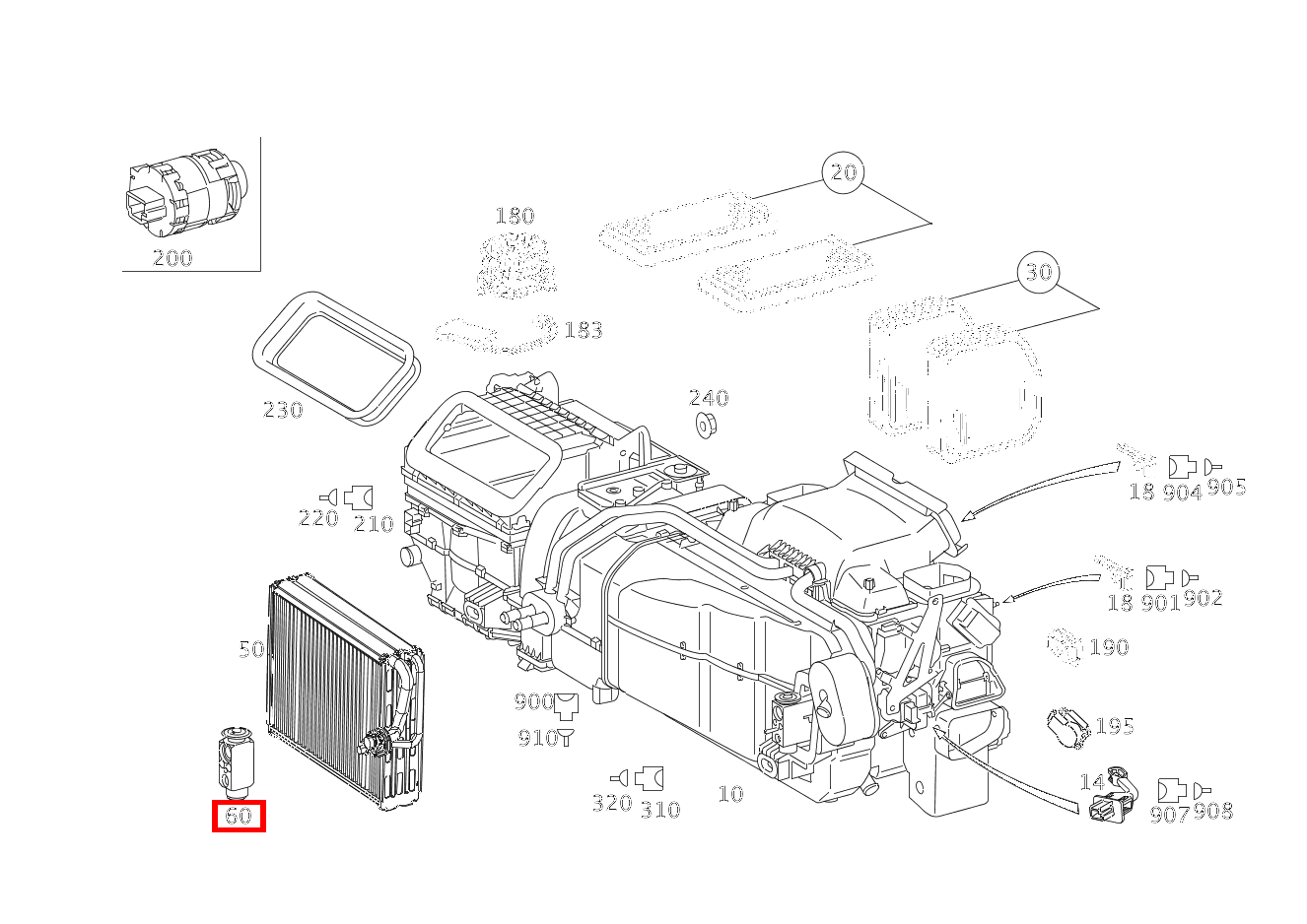 Ventil EXPANSIONSVENTIL Maybach 62 S (langer Radstand) 240
