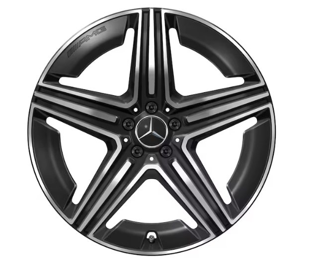 AMG 5-Doppelspeichen-Rad, 21 Zoll, 11 J x 21 ET 49, schwarz