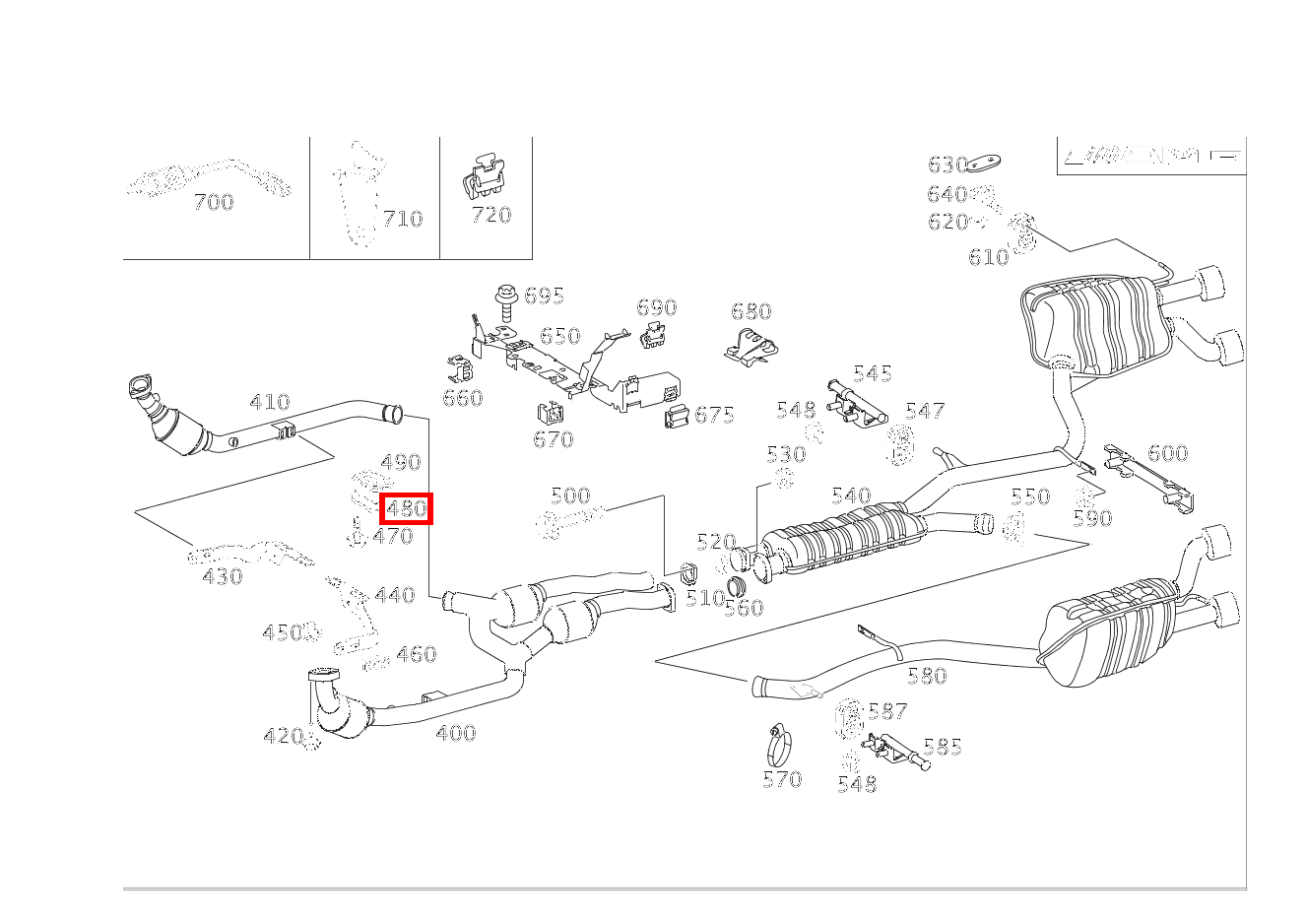Unterlegplatte Halter an Getriebe CLS 55 AMG 219
