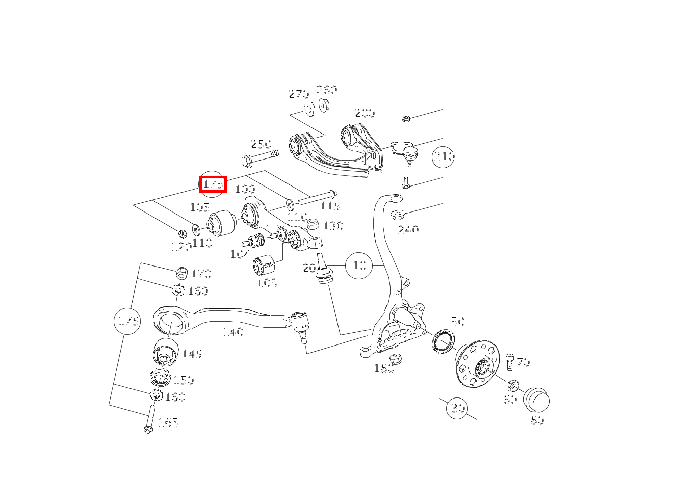 TEILESATZ BOLZEN TEILESATZ CLS 55 AMG 219 TEILESATZ BOLZEN TEILESATZ CLS 55 AMG 219