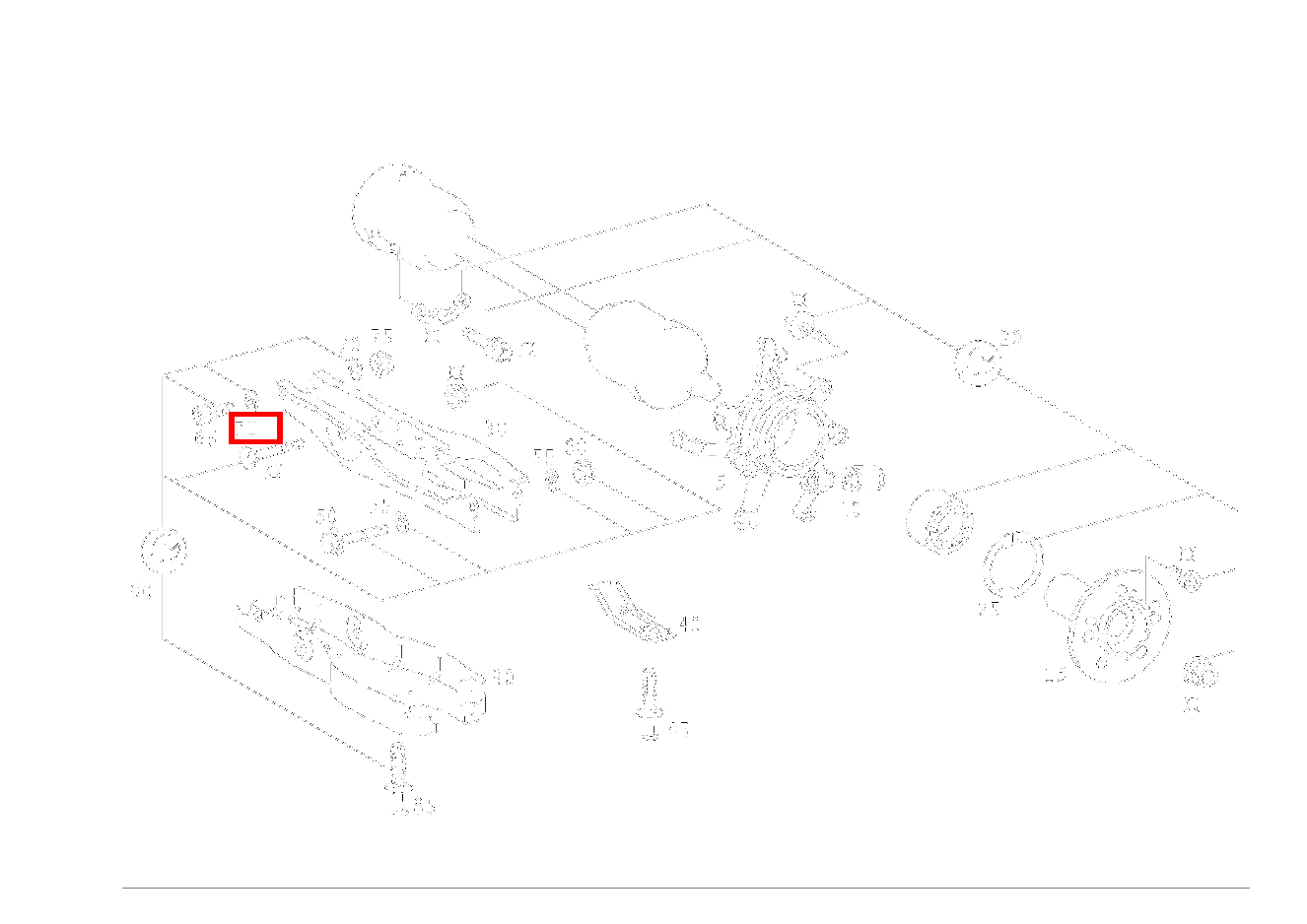 Scheibe FEDERLENKER AN HINTERACHSTRAEGER CL 65 AMG Coupé 215