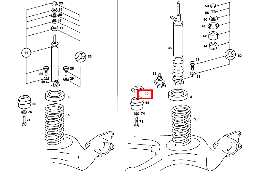 Elastomerpuffer ANSCHLAGPUFFER AN RAHMEN 300D/FG 3425 123 Elastomerpuffer ANSCHLAGPUFFER AN RAHMEN 300D/FG 3425 123