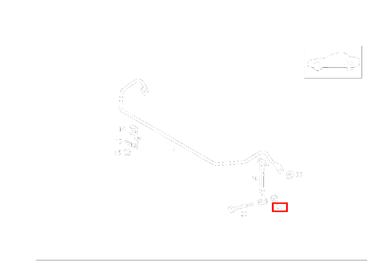 Sechskantmutter DREHSTAB AN QUERLENKER; M8 SLK 320 AMG KOMP 170 Sechskantmutter DREHSTAB AN QUERLENKER; M8 SLK 320 AMG KOMP 170