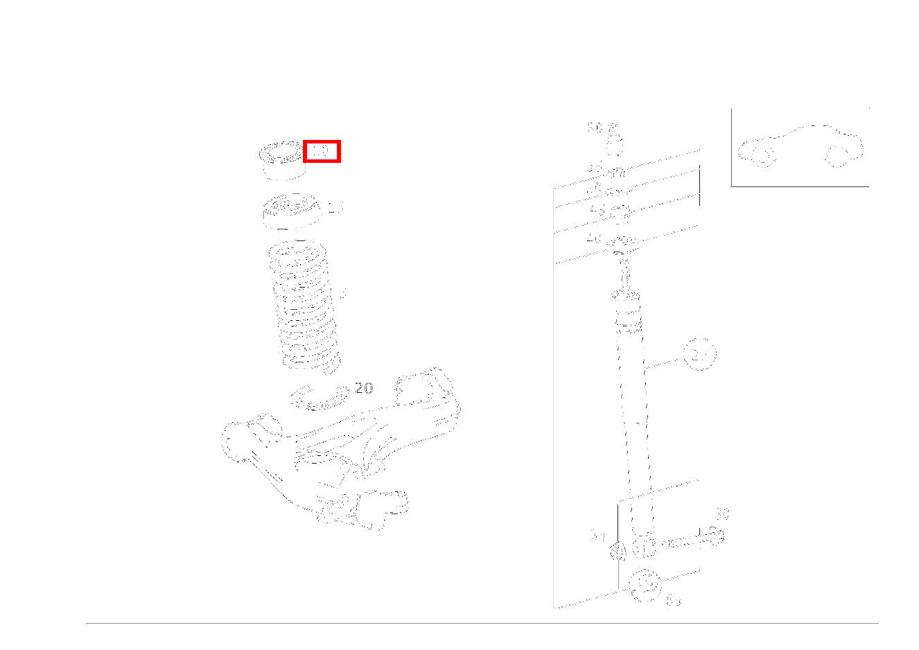 Abstützung SLK 320 AMG KOMP 170