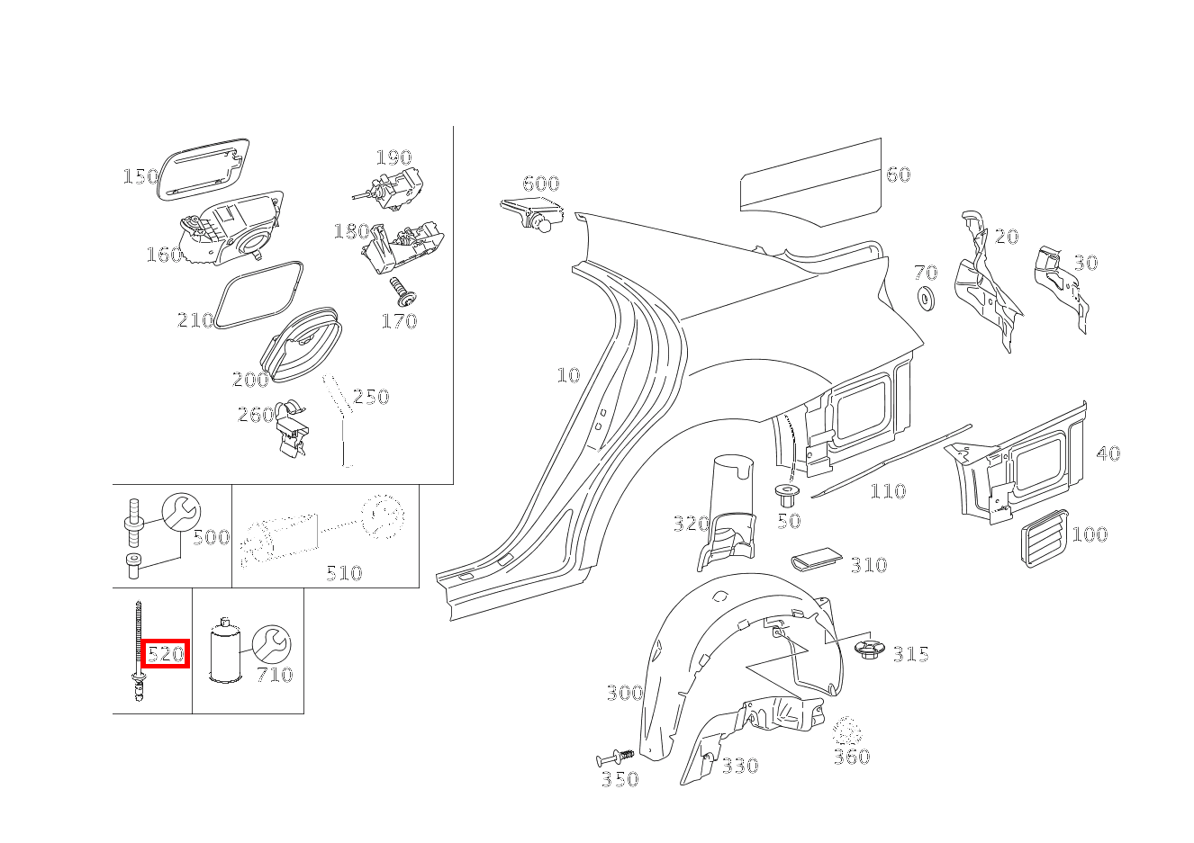 Blindniet REPARATURLOESUNG; 6,4 X 12MM / 1-3,5MM S 550 Limousine lang BCA 221 Blindniet REPARATURLOESUNG; 6,4 X 12MM / 1-3,5MM S 550 Limousine lang BCA 221