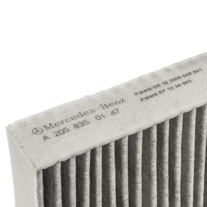 Mercedes-Benz - AKTIVKOHLEFEINSTAUBFILTER Teilenummer A2058350147 A2058350147