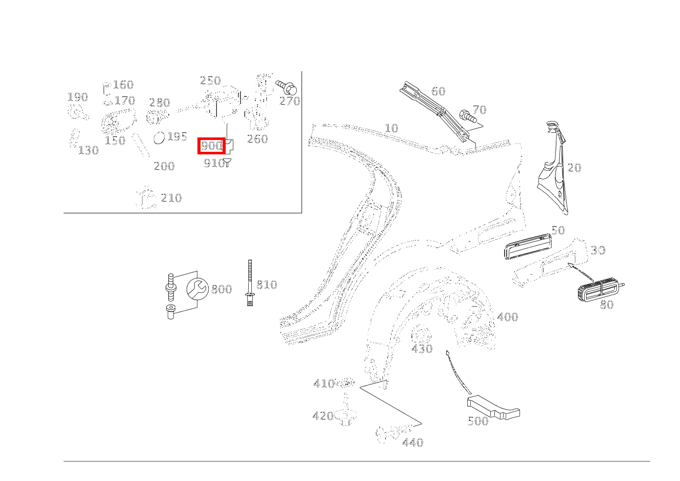 FEDERSTECKER 1.5-2.5 MM2 JPT2.8 E 280 4MATIC Limousine 211 FEDERSTECKER 1.5-2.5 MM2 JPT2.8 E 280 4MATIC Limousine 211