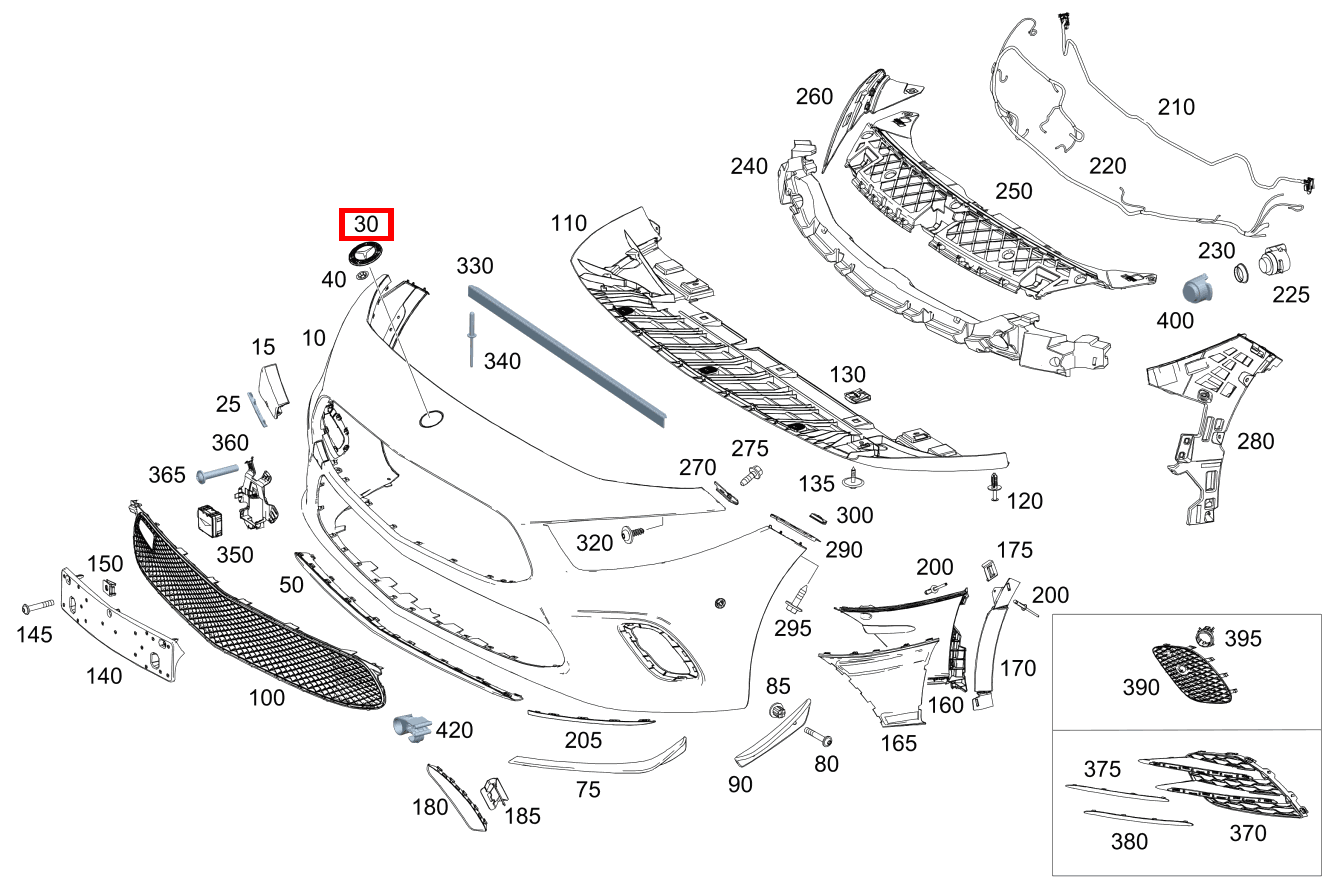 Firmenzeichen Mercedes-Benz Mercedes AMG A 35 4MATIC Limousine 177