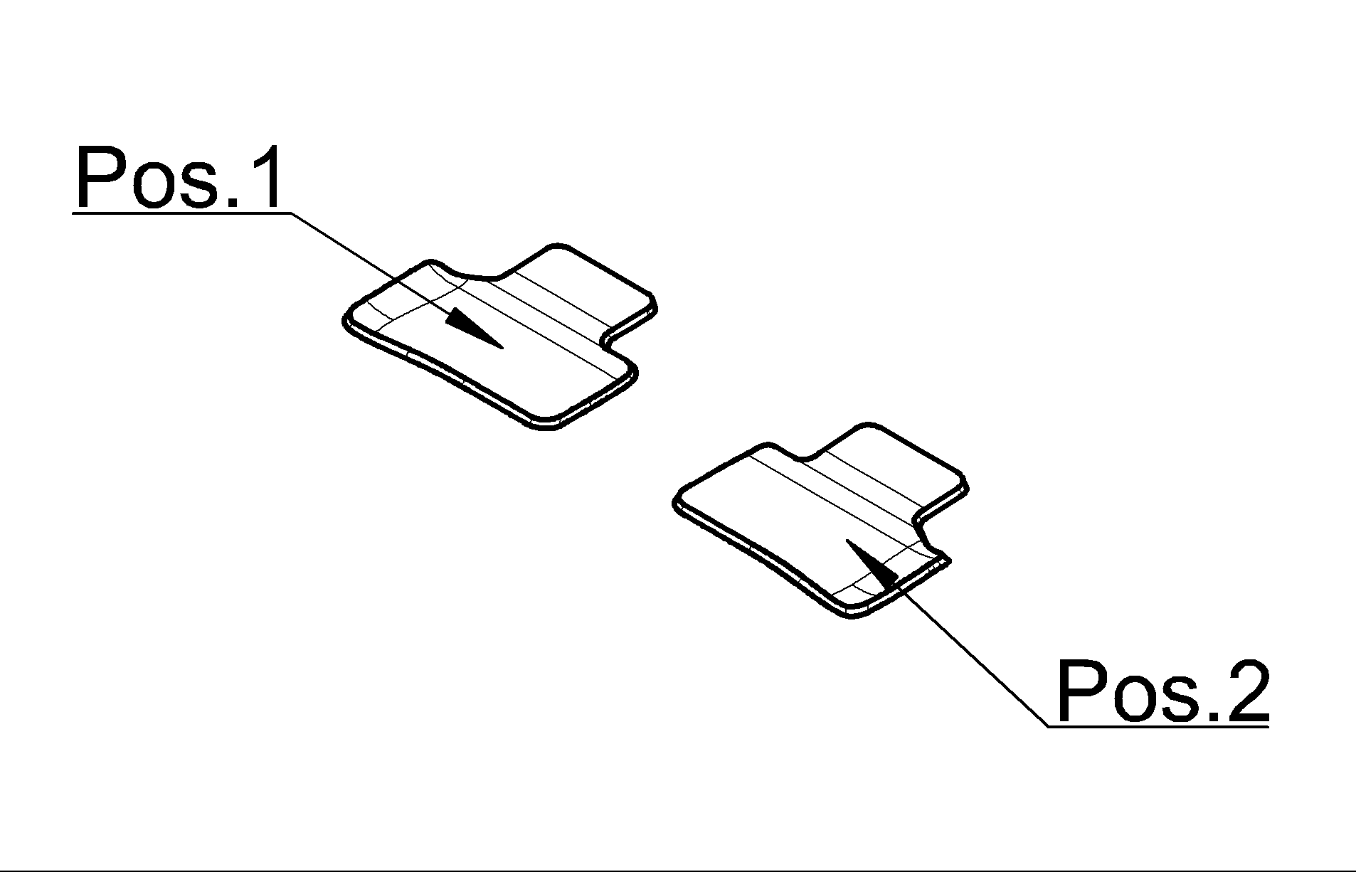 Veloursmatten, Satz, 2-teilig, schwarz GLC C254/ X254