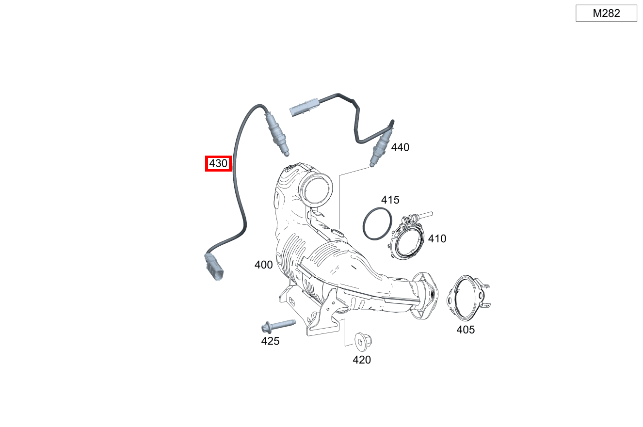 Lambdasonde Vor Katalysator A 200 Limousine 177 Lambdasonde Vor Katalysator A 200 Limousine 177