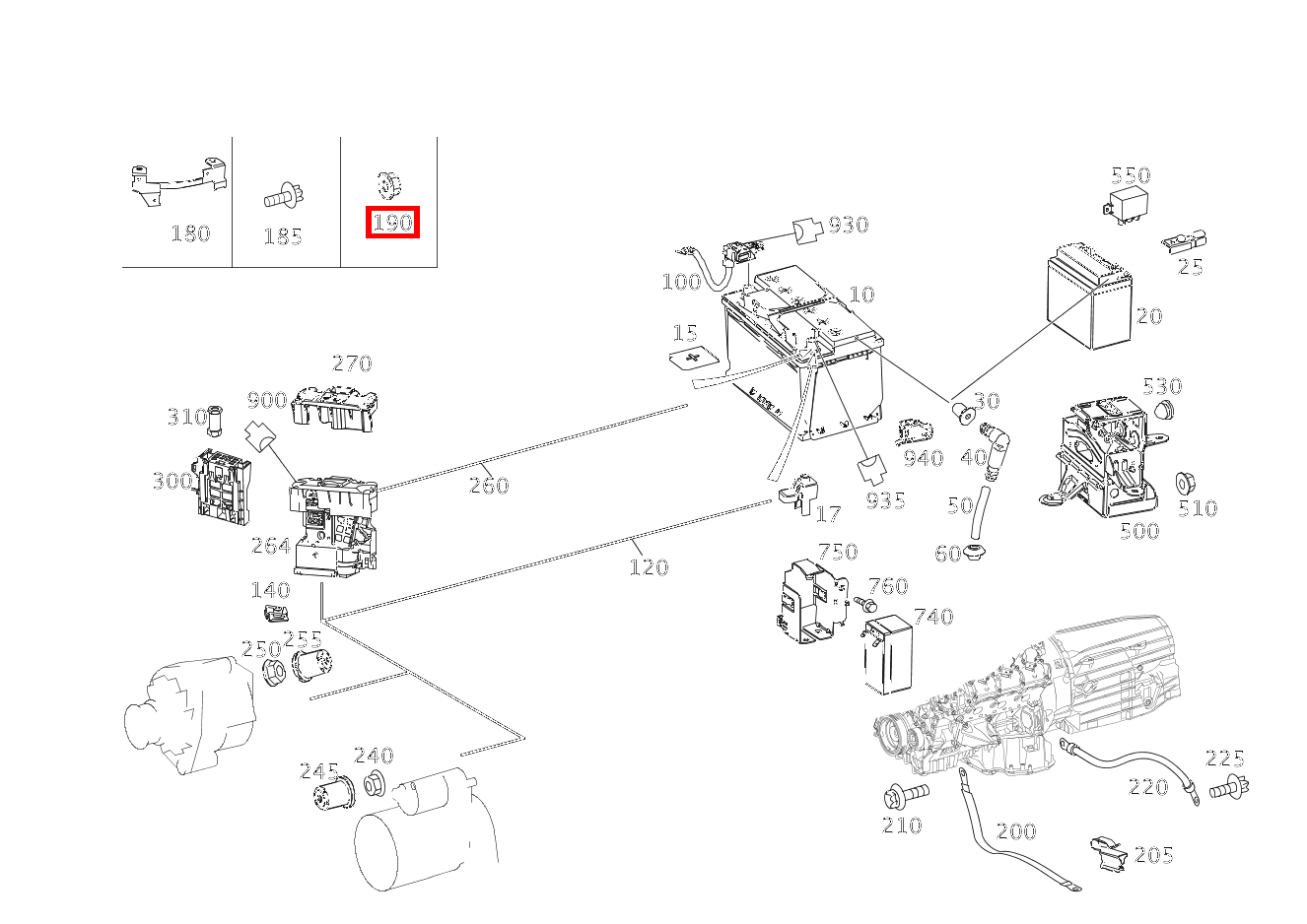 Sechskantmutter Halter an Längsträger vorn rechts GLK 220 CDI 4MATIC 253 Sechskantmutter Halter an Längsträger vorn rechts GLK 220 CDI 4MATIC 253