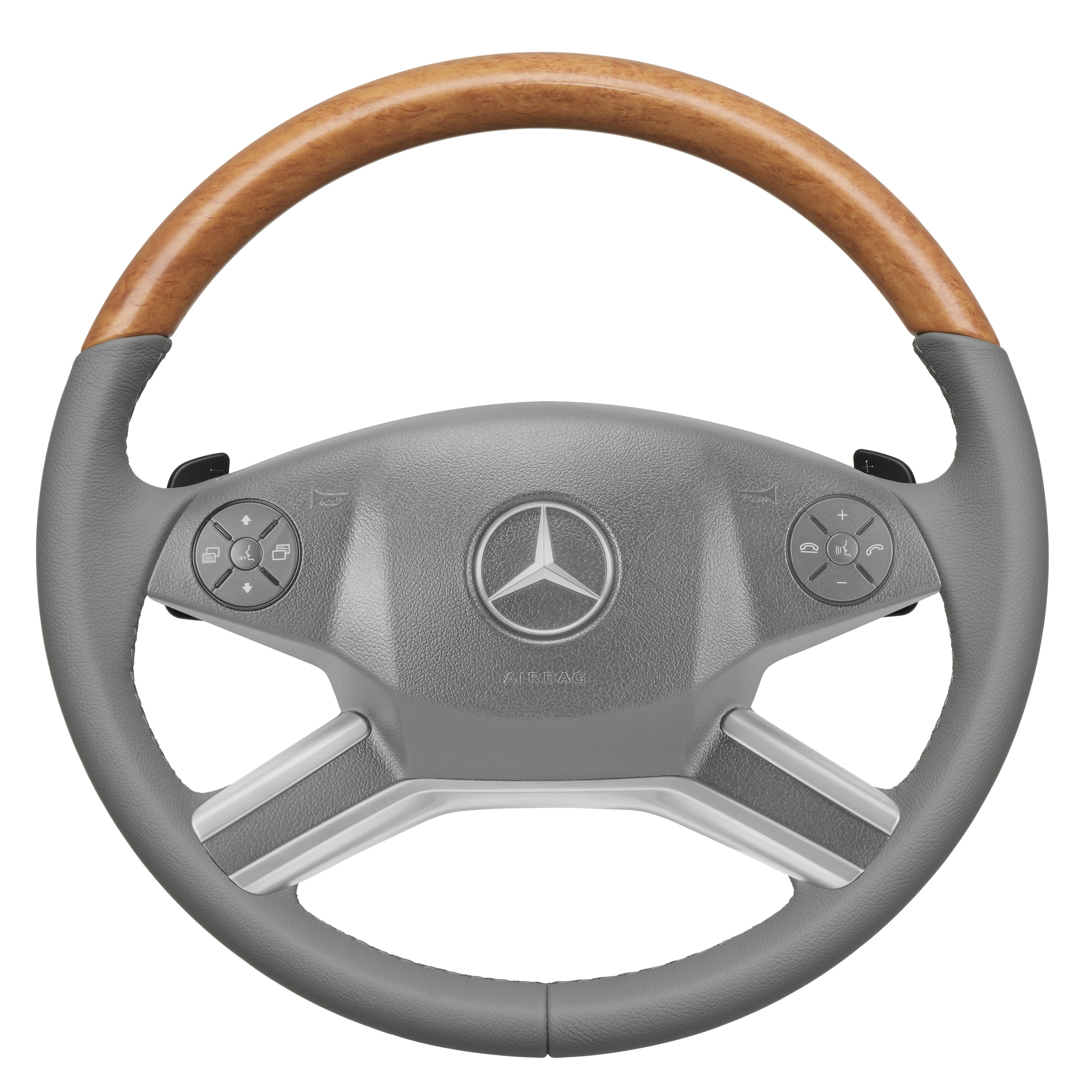 Mercedes-Benz - Holz-Leder-Lenkrad Holz-Leder-Lenkrad