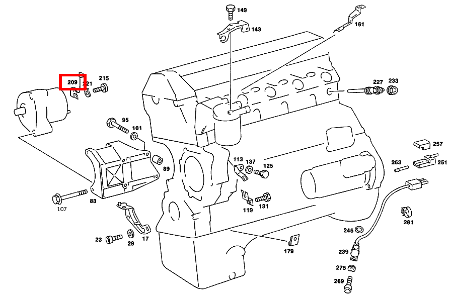 Kondensator DREHSTROMGENERATOR 190 D 2.5 Limousine 201 Kondensator DREHSTROMGENERATOR 190 D 2.5 Limousine 201
