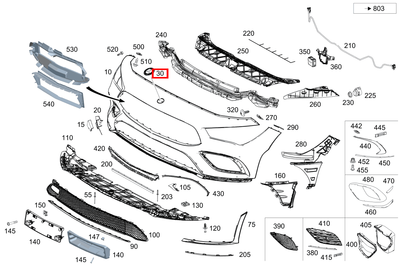 Firmenzeichen Mercedes-Benz CLA 200 Shooting Brake 118 Firmenzeichen Mercedes-Benz CLA 200 Shooting Brake 118