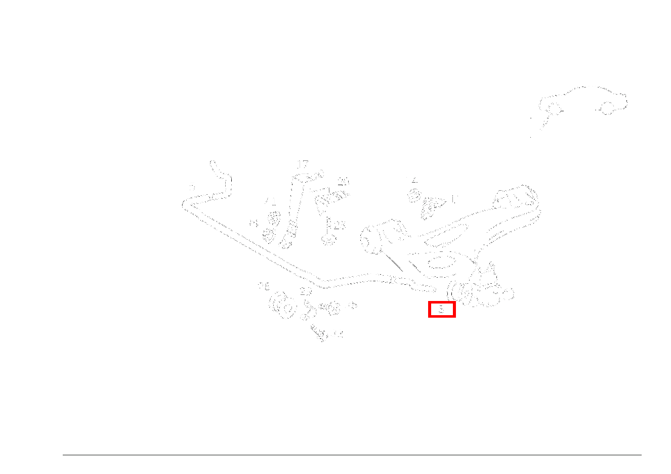 Elastomerlager DREHSTAB AN QUERLENKER CLK 55 AMG CABR. 208