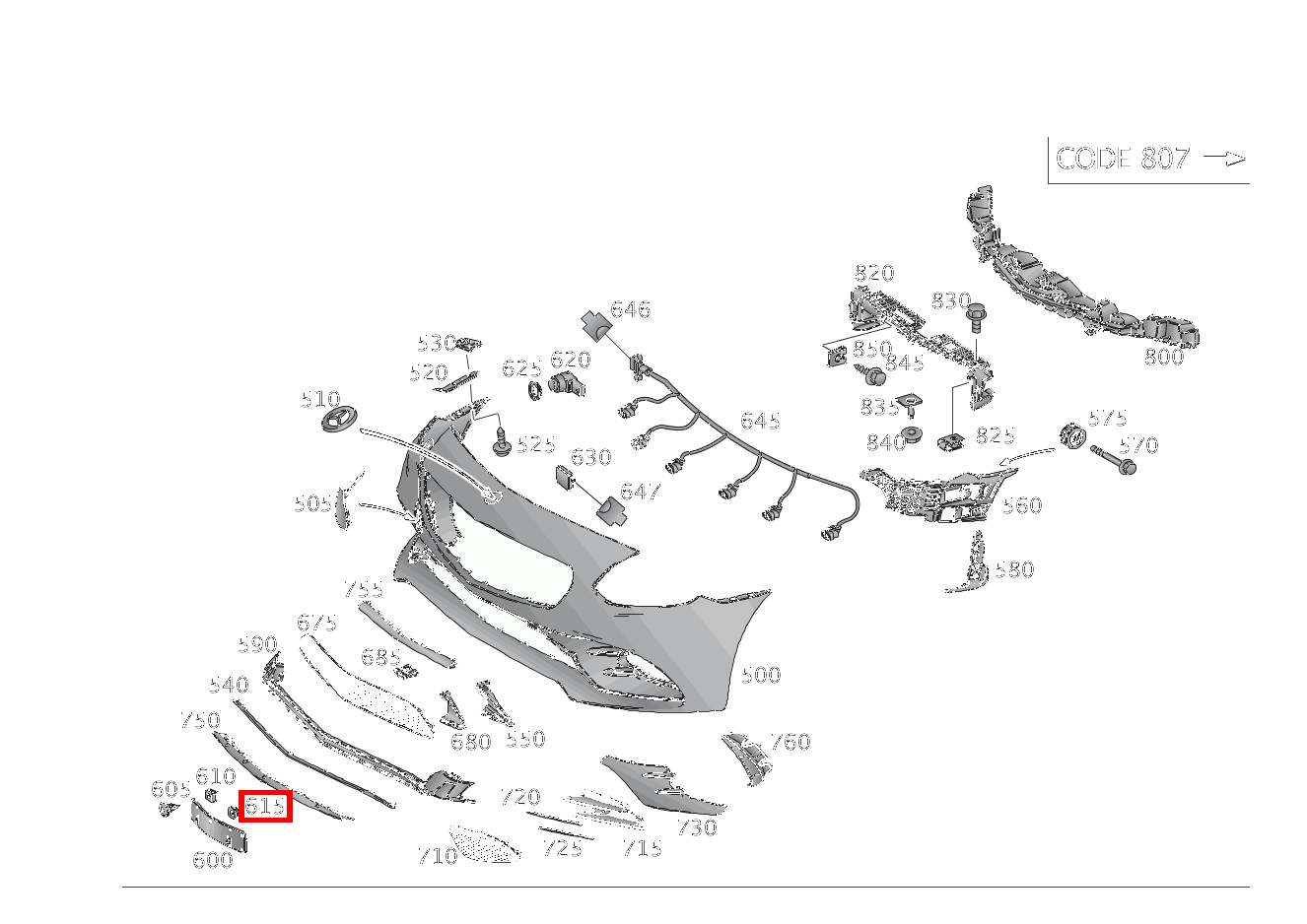Clipsmutter Befestigung Kennzeichenblende SLK350 BE 172 Clipsmutter Befestigung Kennzeichenblende SLK350 BE 172