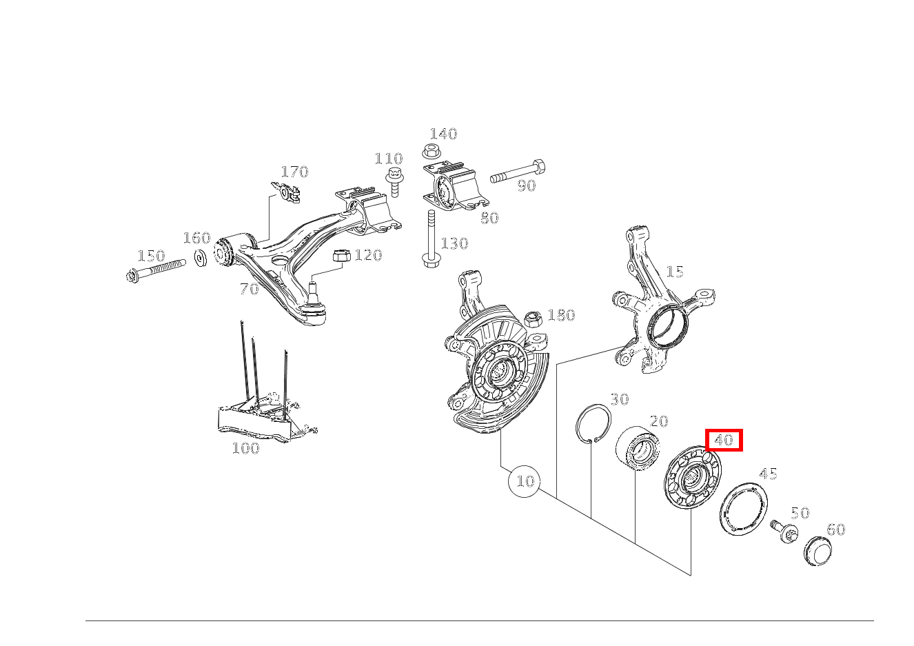 WELLENFLANSCH VORNE RECHTS C 200 4MATIC T-Modell 205 WELLENFLANSCH VORNE RECHTS C 200 4MATIC T-Modell 205